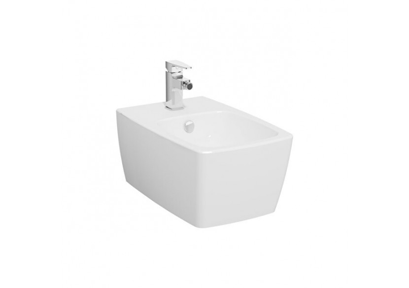 Metropole bidet suspendu 56 cm, 1 trou central, avec trop-plein - 5675B003-1046 - Vitra