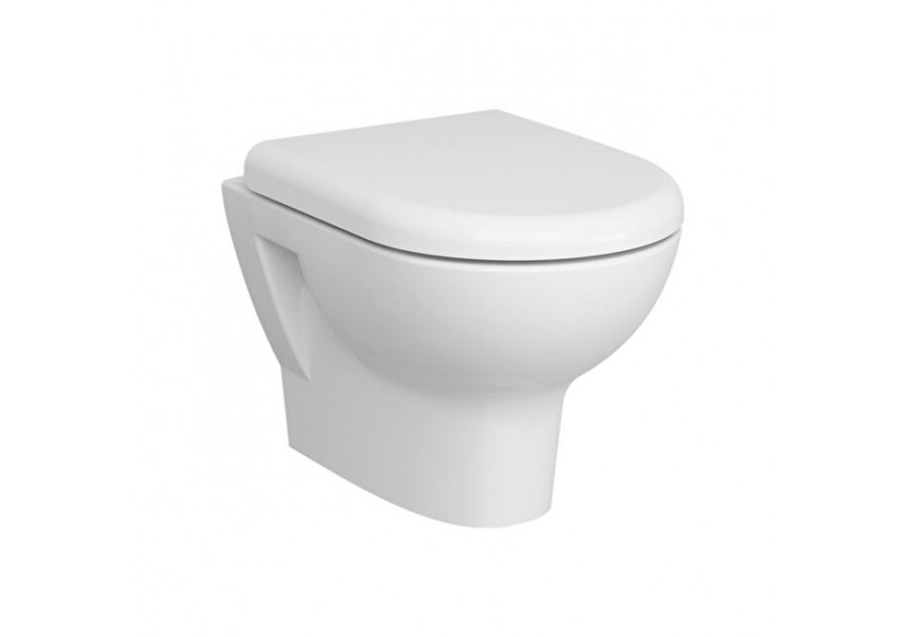 Zentrum Pack WC susp. VitrA Flush 2.0, 50 cm, fermeture douce - 5795B003-6077 - Vitra