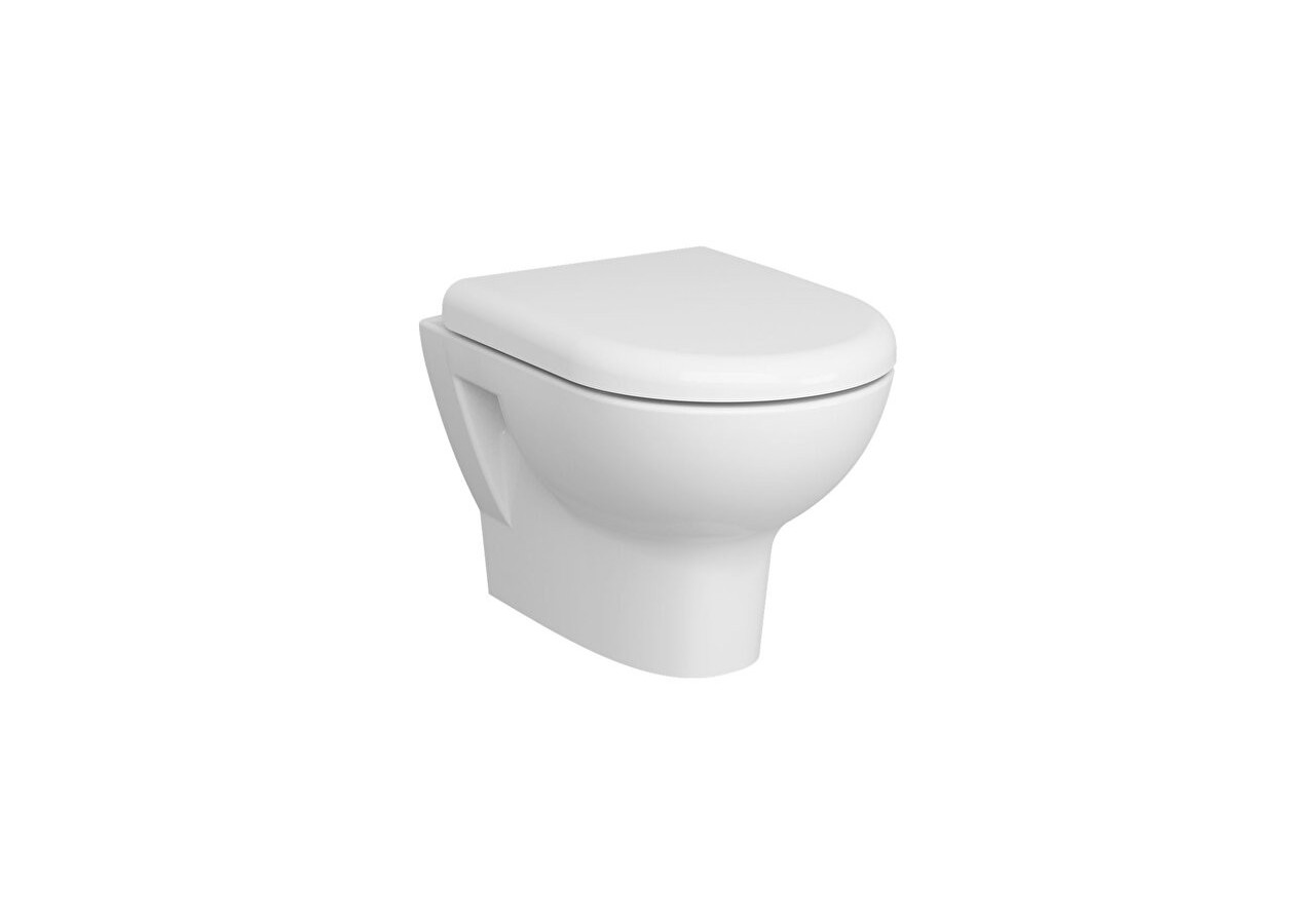 Zentrum Rim-Ex WC suspendu + couvercle souple inclus - 5795B003-6086 - Vitra