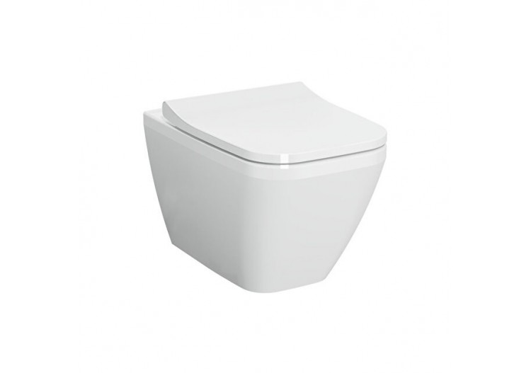 Integra S WC suspendu Sans bride, 54 cm, fixation cachée - 7082B003-0075 - Vitra