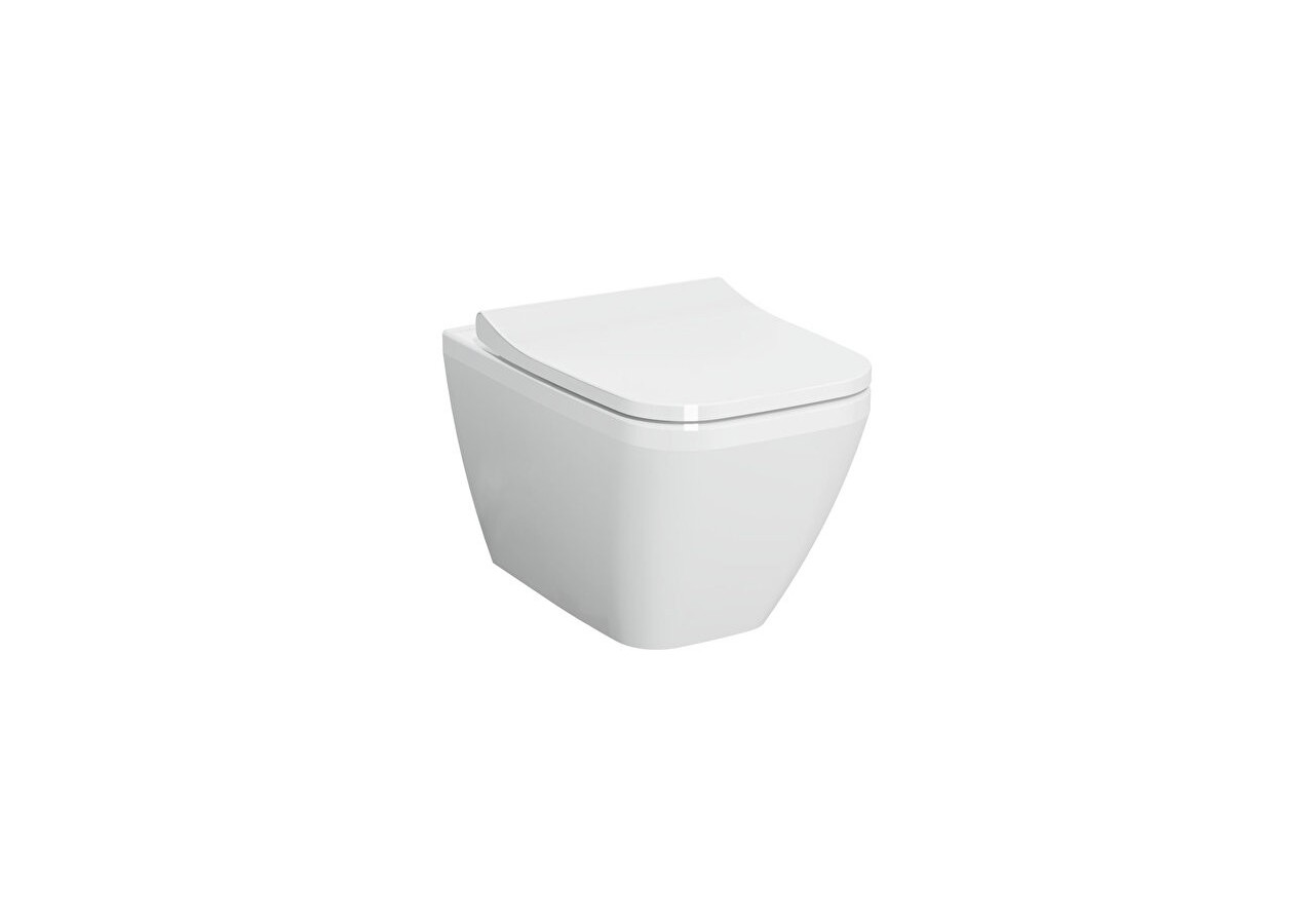 Integra S WC suspendu Sans bride, 54 cm, fixation cachée - 7082B003-0075 - Vitra