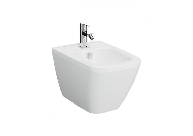Integra S Bidet suspendu, 54 cm, sans trous latéraux - 7083B003-0288 - Vitra