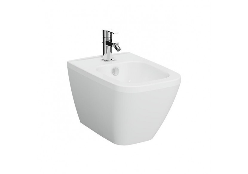 Integra S Bidet suspendu, 54 cm, sans trous latéraux - 7083B003-0288 - Vitra