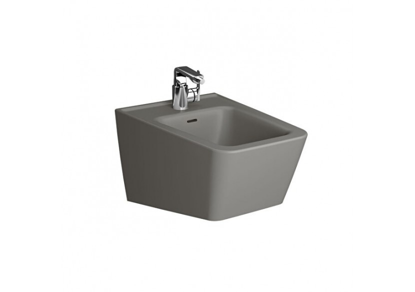 Equal bidet suspendu, 54 cm, gris pierre mat - 7246B476-0288 - Vitra