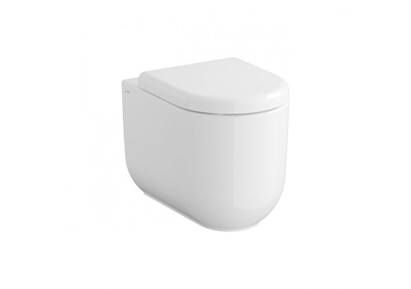 Liquid WC Sans bride sur pied 54 cm Blanc - 7320B403-0075 - Vitra