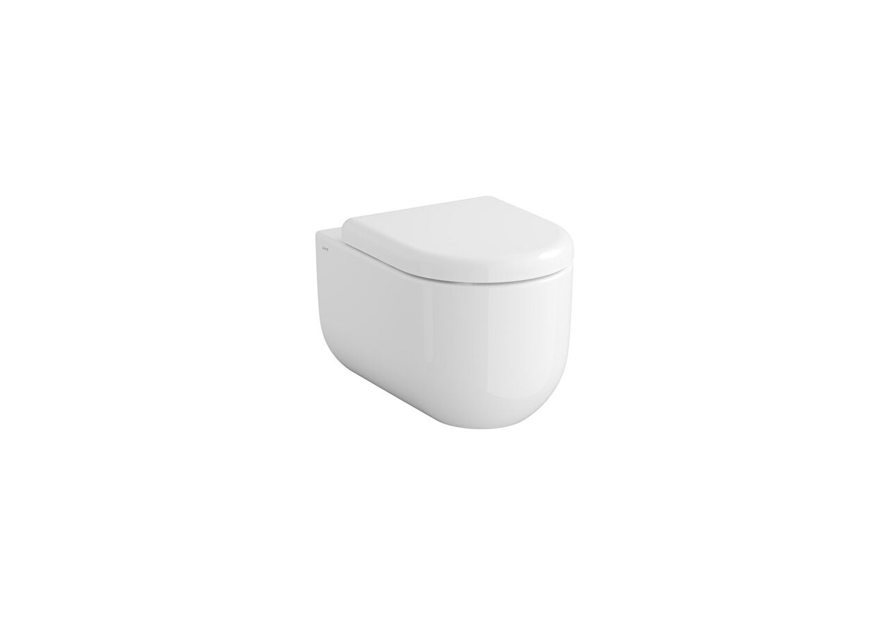 Liquid WC suspendues Sans bride 54 cm Blanc - 7321B403-0075 - Vitra