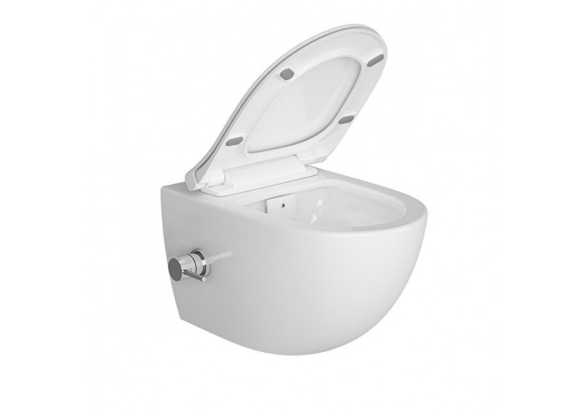 Sento Aquacare, set pré-assemblé avec WC suspendu avec fonction bidet et soupape integrée -7748B003-6205-Vitra
