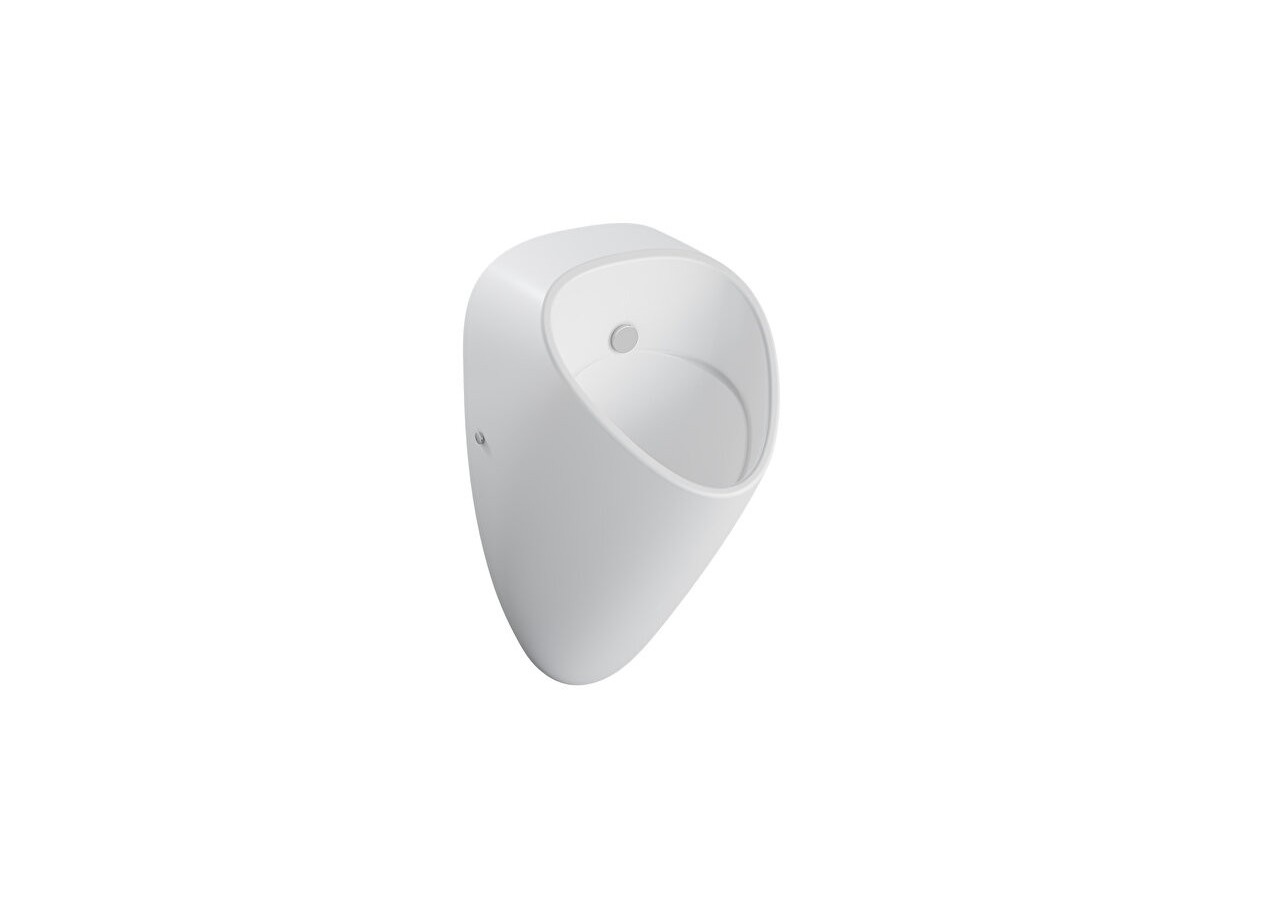 Plural urinoir, version avec alimentation batterie, 34,5 cm, Edelweiss - 7808B001-5330 - Vitra