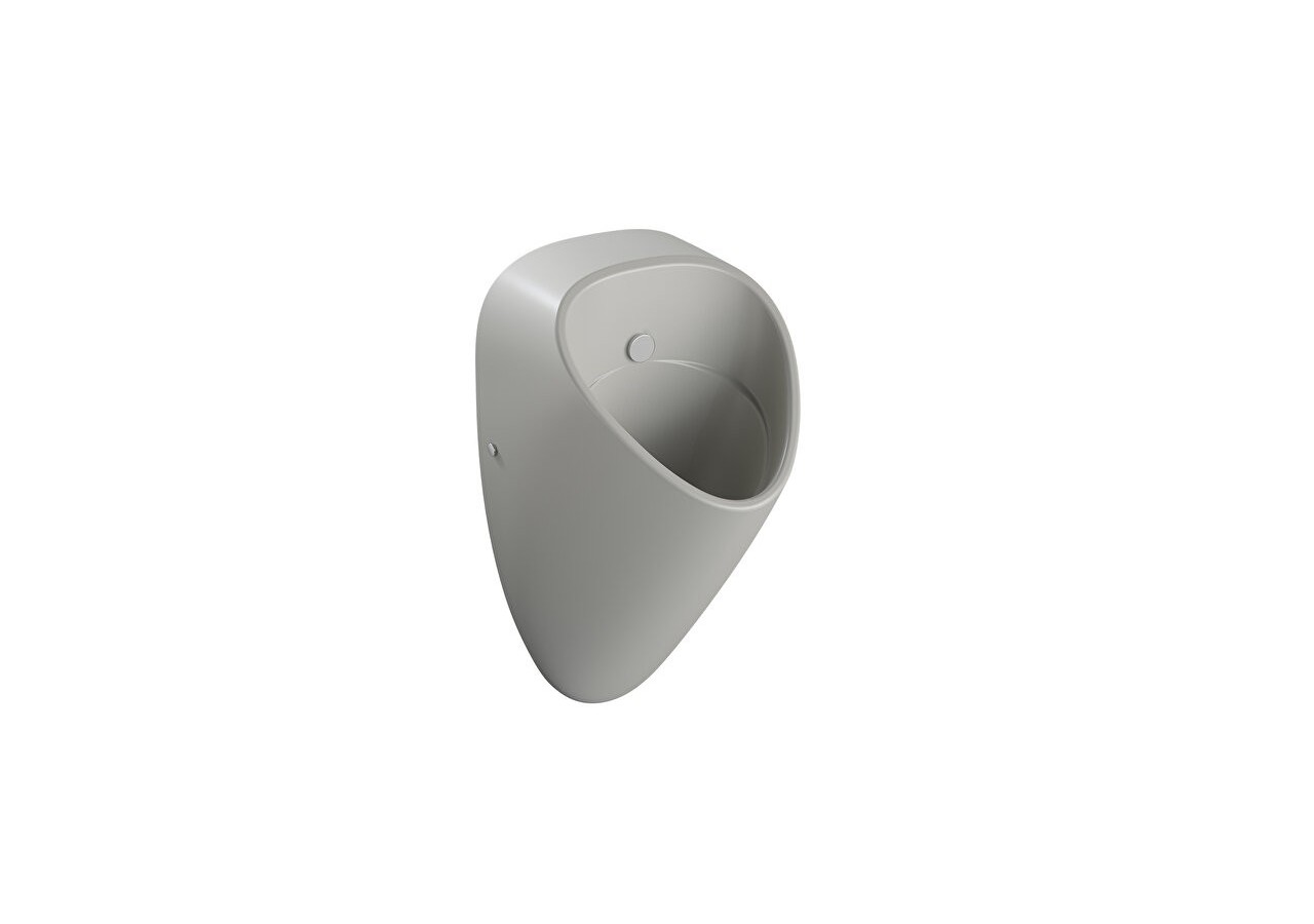 Plural urinoir, version avec alimentation batterie, 34,5 cm, taupe mat - 7808B020-5330 - Vitra