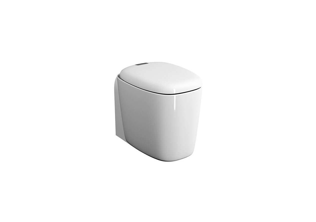 Plural WC BTW sans bride 55 cm, VC, blanc - 7815B403-0075 - Vitra