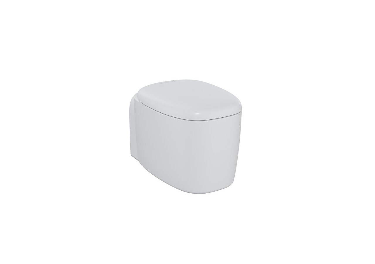 Plural WC suspendu, 55 cm, Edelweiss - 7830B401-0075 - Vitra