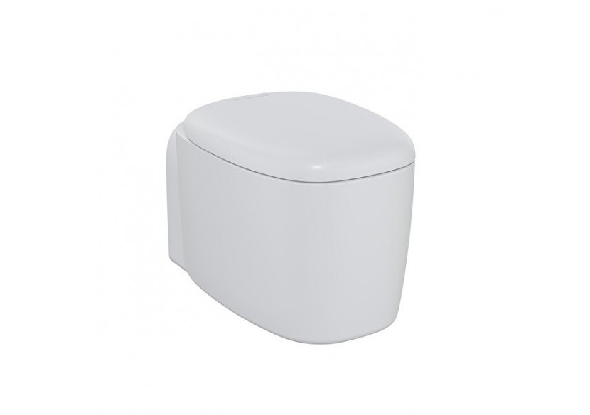 Plural WC suspendu, 55 cm, Edelweiss - 7830B401-0075 - Vitra