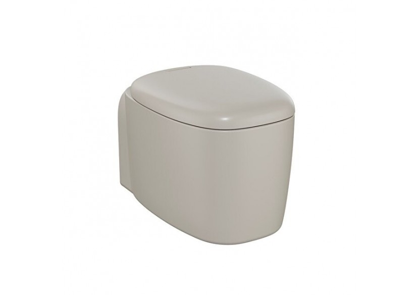 Plural WC suspendu, 55 cm, taupe mat - 7830B420-0075 - Vitra