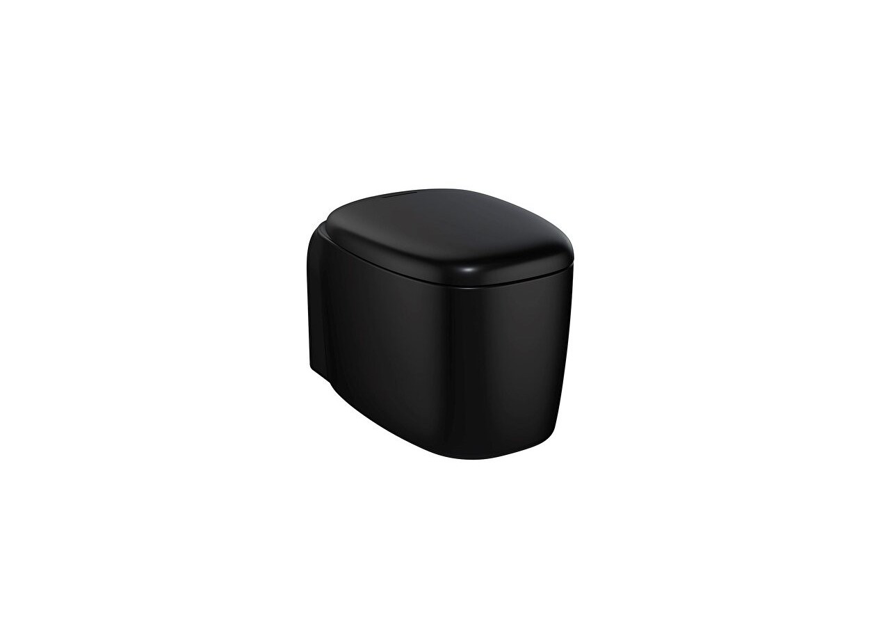 Plural WC suspendu, 55 cm, noir mat - 7830B483-0075 - Vitra