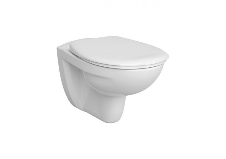 Normus SpinFlush Pack WC suspendu sans bride, 54 cm, blanc - 7855B003-6150 - Vitra