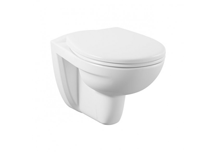 Normus SpinFlush Pack WC suspendu sans bride, 54 cm, blanc - 7855B003-6236 - Vitra