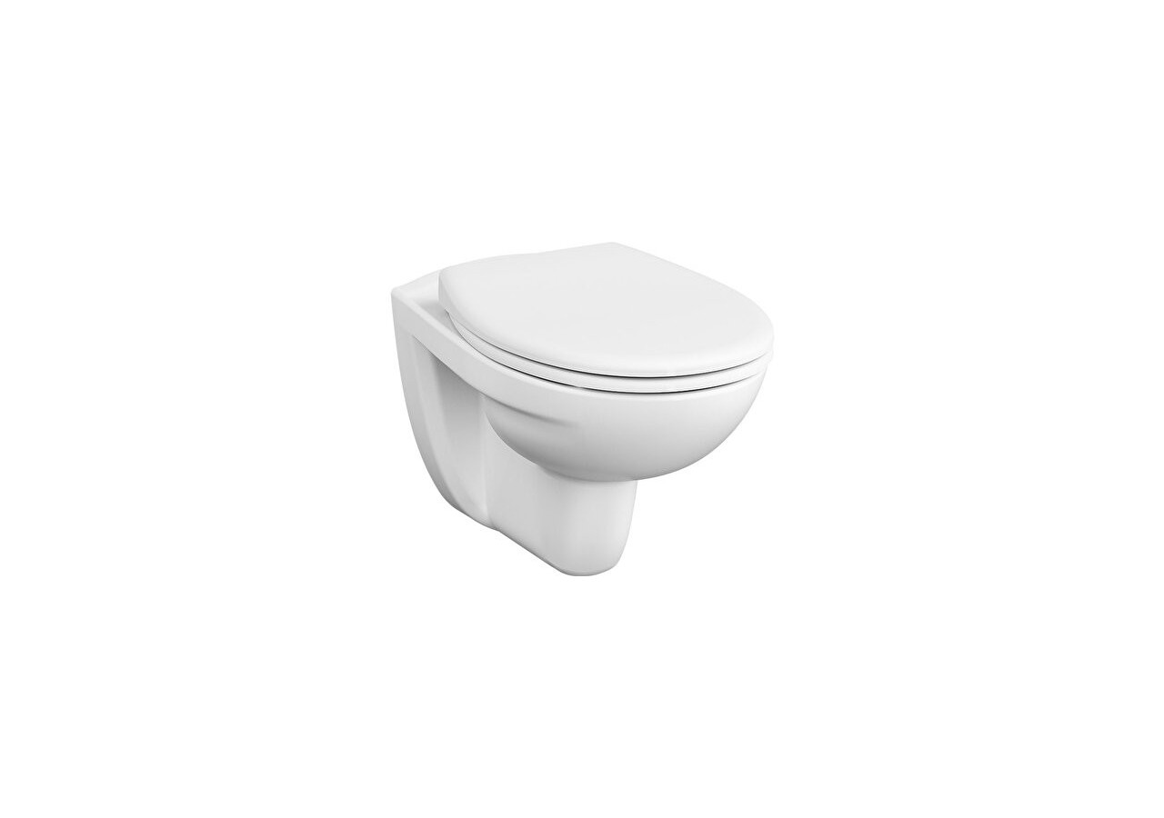 Normus SpinFlush WC suspendu sans bride, 54 cm, blanc - 7855L003-1030 - Vitra