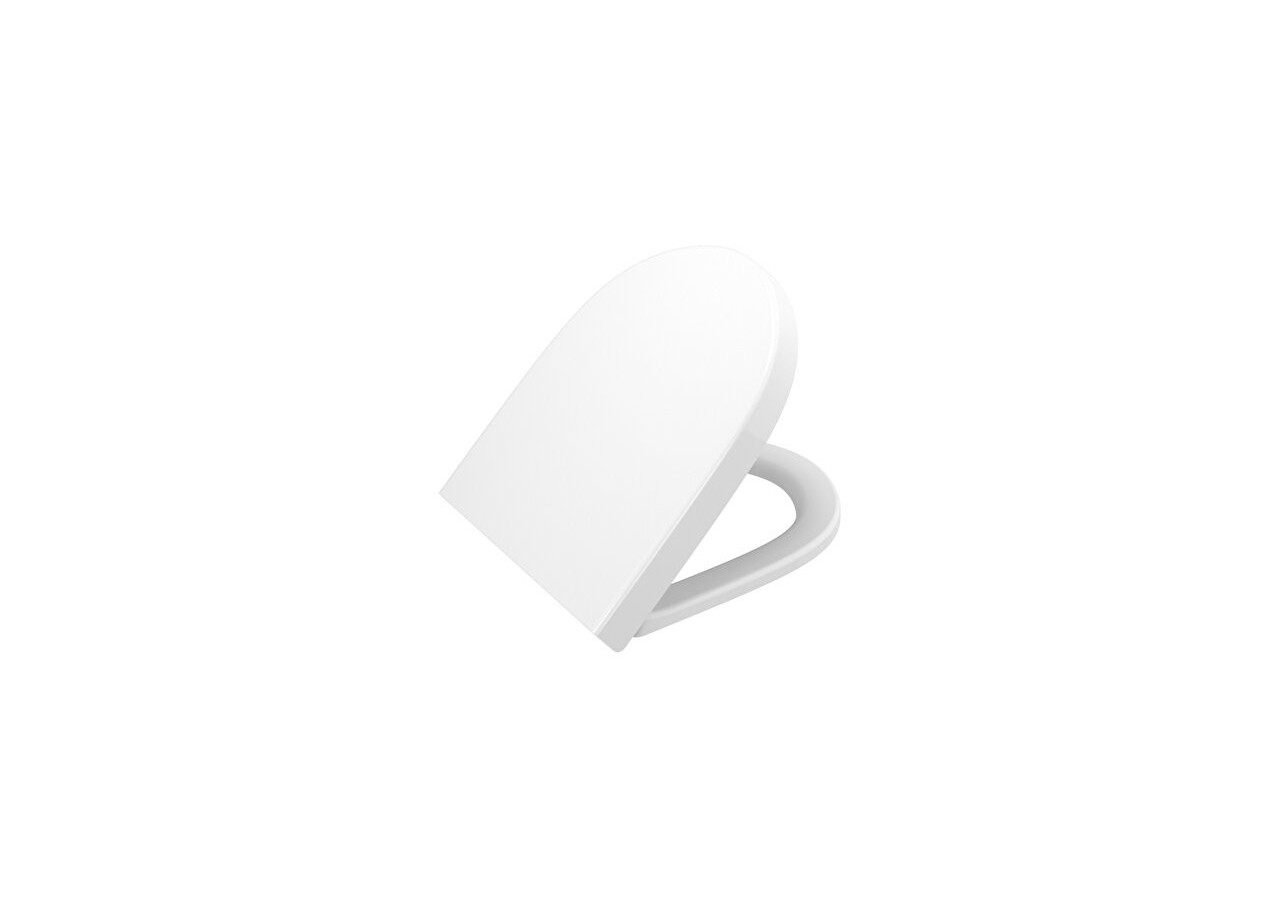Abattant Duroplast - Avec mécanisme de fermeture douce - Charnières en acier inoxydable - Amovible -86-003-009-Vitra