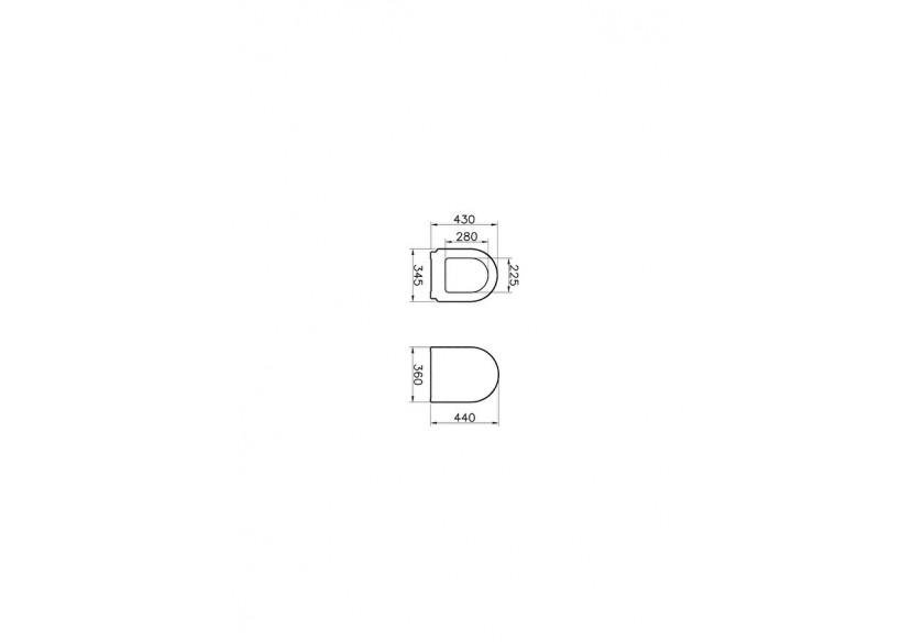 Zentrum abattant, 36cm, Duroplast - 94-003R009 - Vitra Zentrum abattant, 36cm, Duroplast - 94-003R009 - Vitra