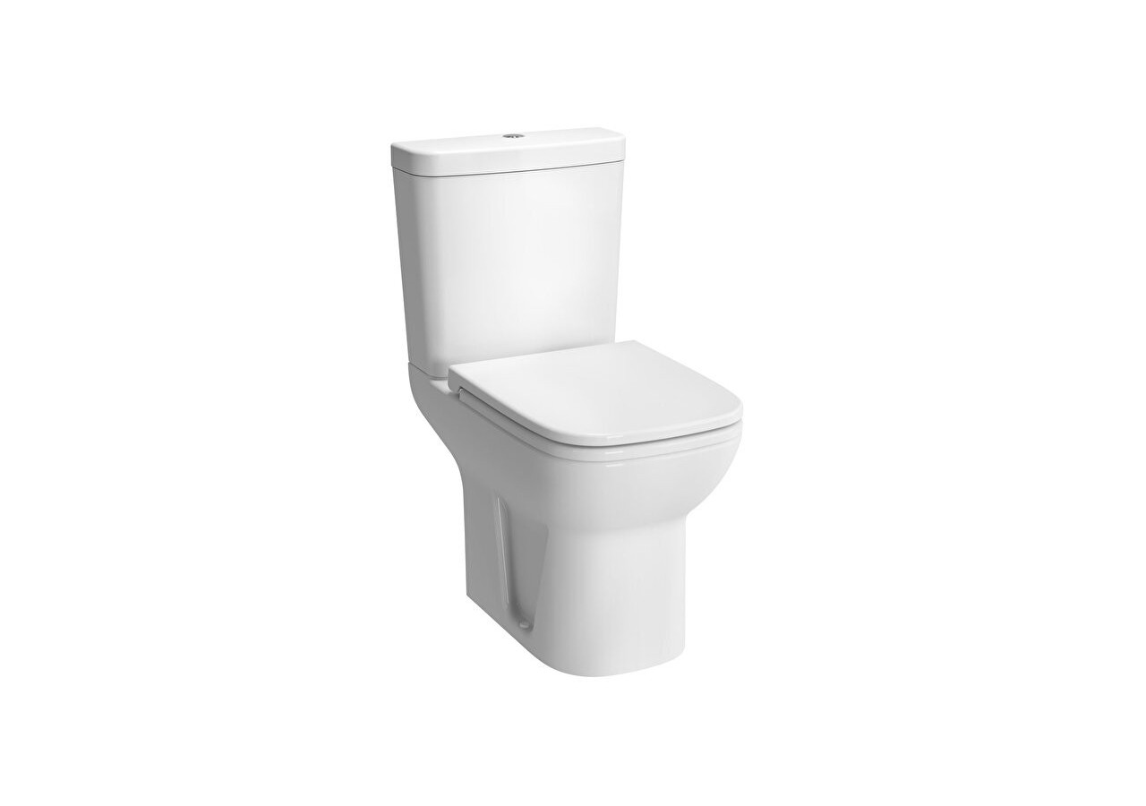 S20 Pack WC à poser, 61,5 cm, caréné, sortie universel, abattant Duroplast - 9819B003-1233 - Vitra