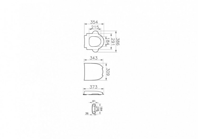 Sento Kids abattant, sans libération rapide, blanc - 133-003-009 - Vitra 2
