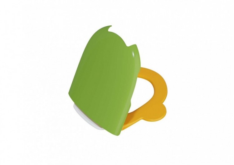 Sento Kids abattant, sans libération rapide, vert/jaune - 133-101-009 - Vitra