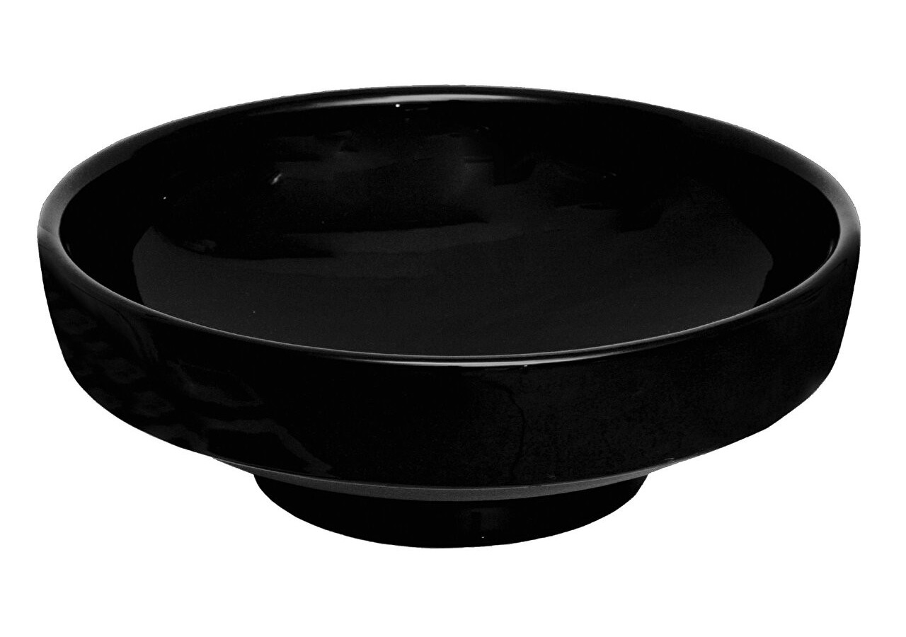 Water Jewels vasque à poser, à encastrer par dessous, noir, 40 cm, ronde - 4334B070-0016 - Vitra