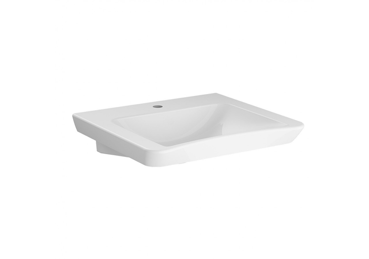 Conforma lavabo PMR 60 cm, avec trou de robinet, sans trou de trop-plein - 5289B003-0041 - Vitra