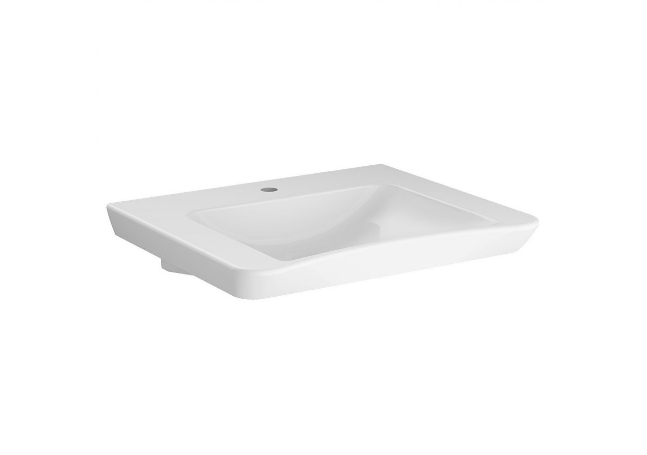 Conforma lavabo PMR 65 cm, avec trou de robinet, sans trou de trop-plein, - 5291B003-0041 - Vitra