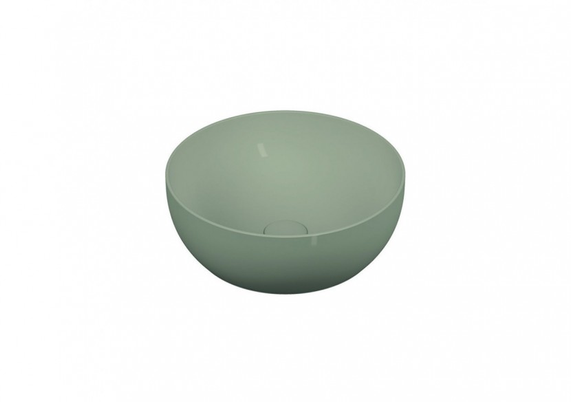 Outline vasque en Cerafine,40cm, taupe mat, VitrA Clean - 5992B420-0016 - Vitra