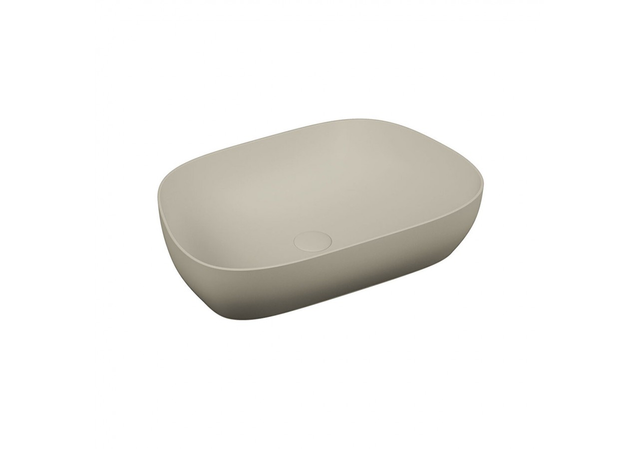 Outline vasque Cerafine,62,5cm, taupe mat, VitrA Clean - 5993B420-0016 - Vitra