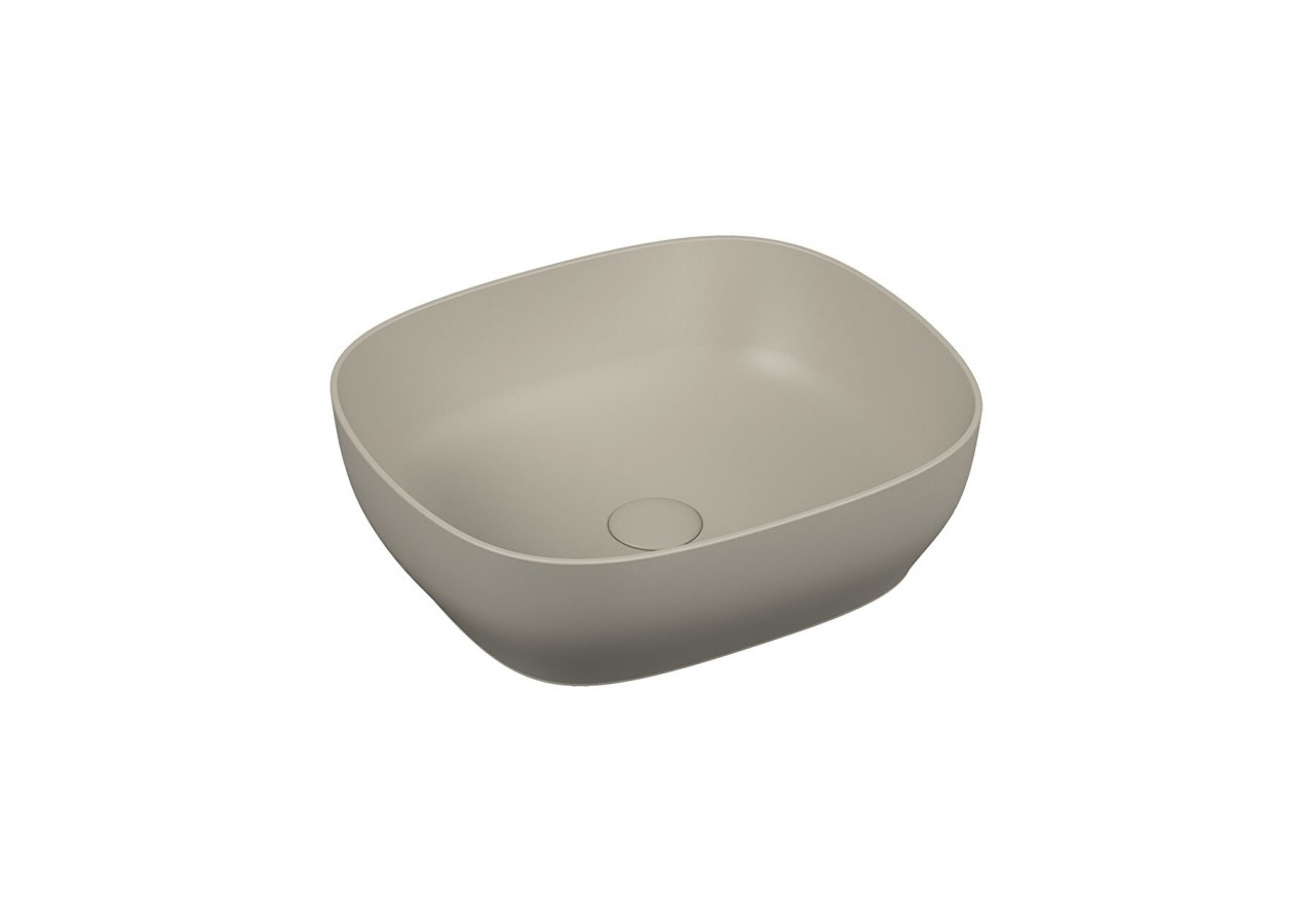 Outline vasque Cerafine,47,5cm, taupe mat, VitrA Clean - 5994B420-0016 - Vitra