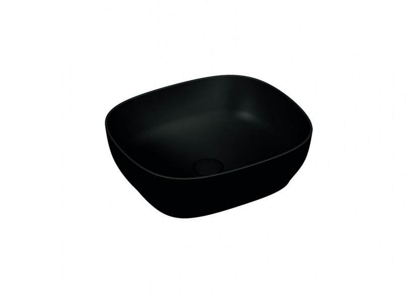 Outline vasque Cerafine,47,5cm, noir mat, VitrA Clean - 5994B483-0016 - Vitra