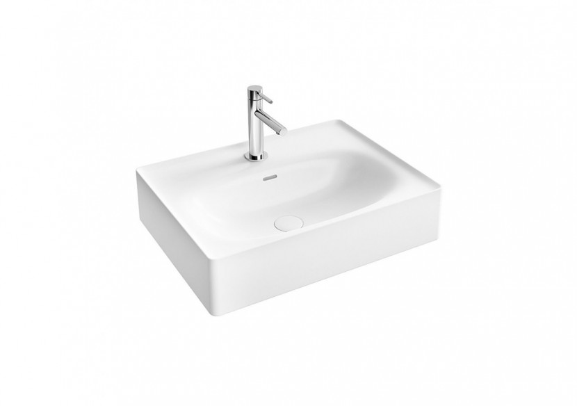 Equal lavabo, 60 cm, blanc - 7241B403-0631 - Vitra