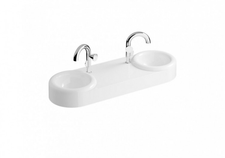 Liquid Double Lavabo avec...