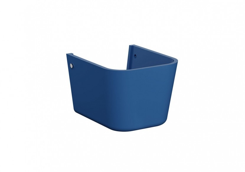 Sento Kids cache-siphon, pour lavabo, y compris fixation par ressort, bleu - 7354B021-0156 - Vitra