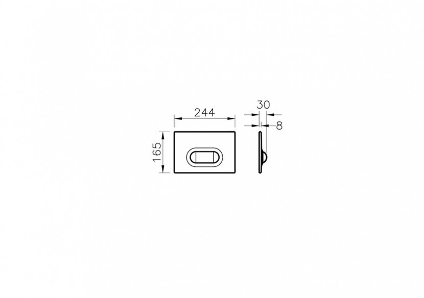Sento Kids panneau de commande, 6 l - 740-2001 - Vitra