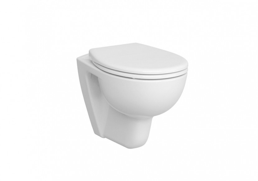 Conforma WC suspendu PMR sans bride, avec trou d'abattant - 7712B003-0075 - Vitra