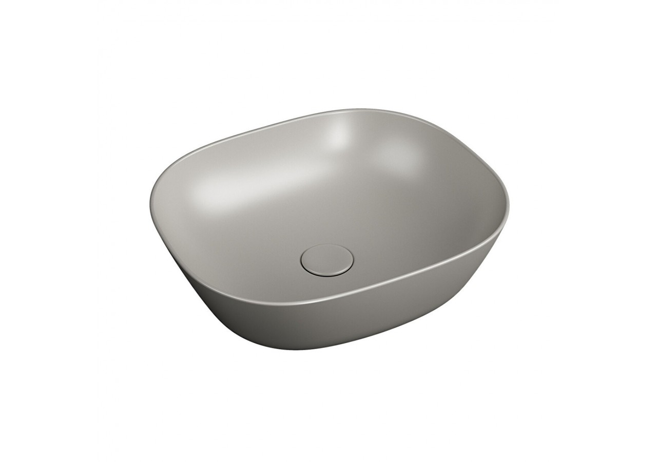 Plural vasque bas, VitrA Clean, taupe mat - 7810B420-0016 - Vitra