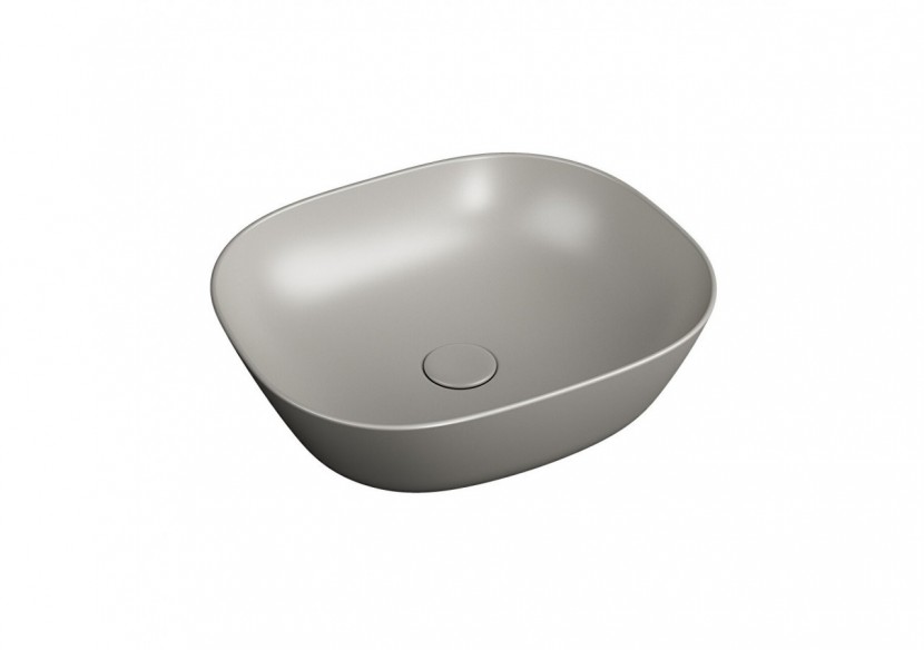 Plural vasque bas, VitrA Clean, taupe mat - 7810B420-0016 - Vitra