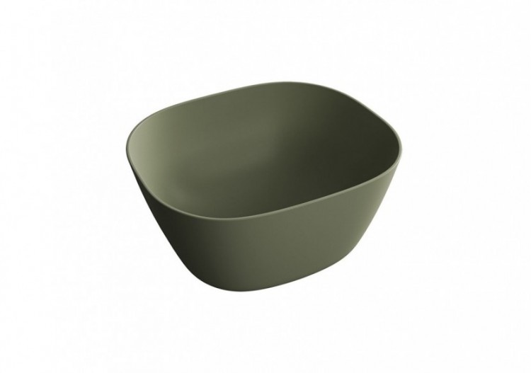 Plural vasque haute, VitrA Clean, vert mousse mat - 7811B475-0016 - Vitra