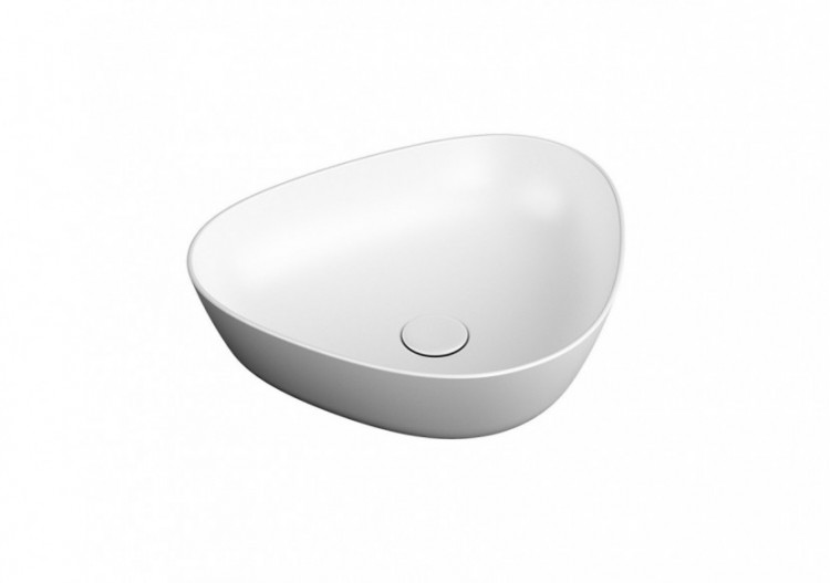 Plural vasque asymétrique, VitrA Clean, Edelweiss - 7812B401-0016 - Vitra