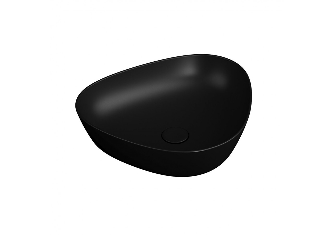 Plural vasque asymétrique, VitrA Clean, noir mat - 7812B483-0016 - Vitra