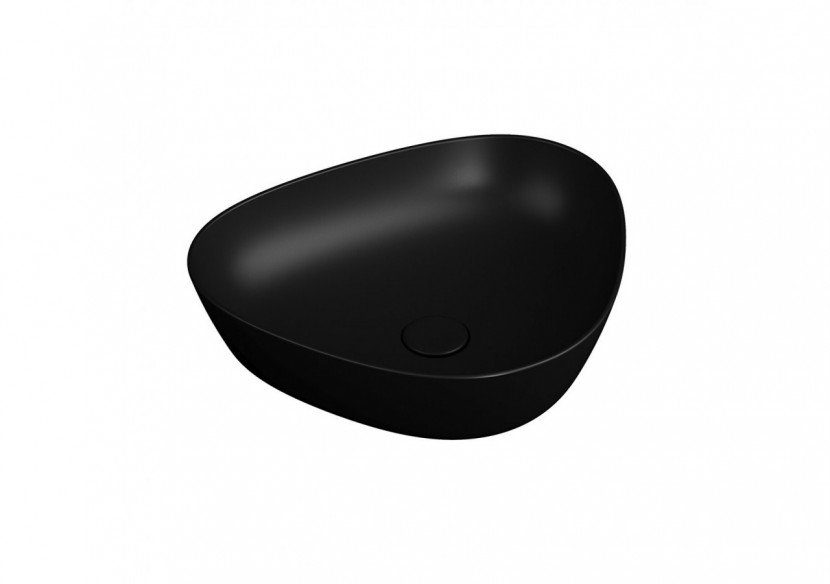Plural vasque asymétrique, VitrA Clean, noir mat - 7812B483-0016 - Vitra