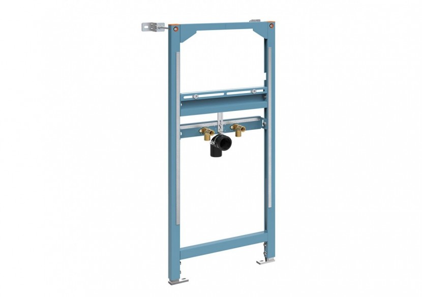 Bâti-support pour lavabo en cloison sèche, fixation sol et mur - 880-2800 - Vitra