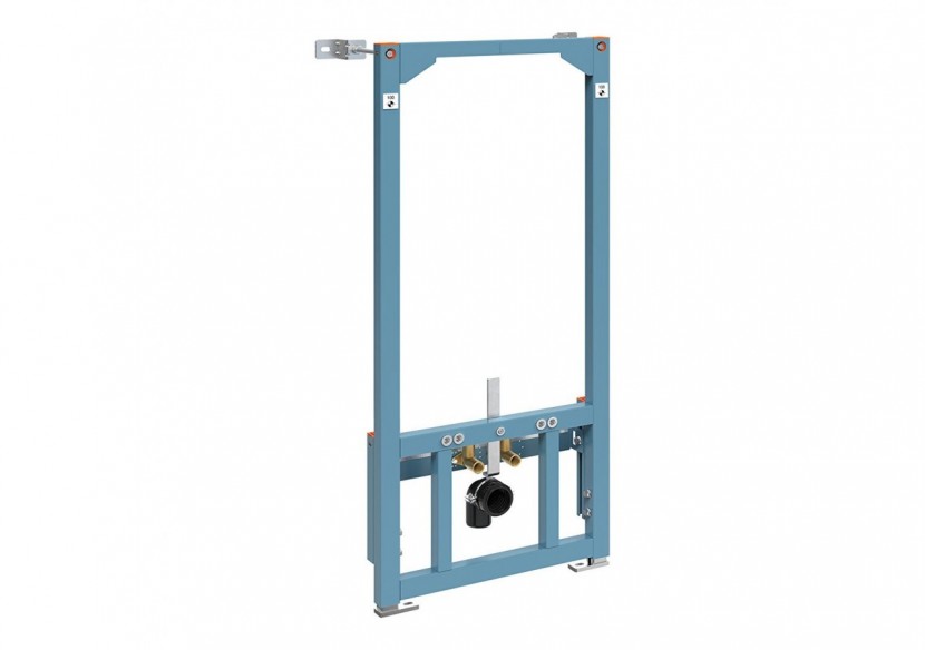 Bâti-support pour bidet en cloison sèche, fixation sol et mur - 880-5800 - Vitra