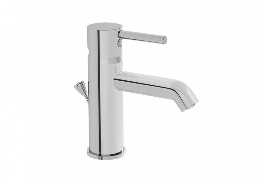 Mitigeur de lavabo, avec tirette et garniture de vidage G 1 1/4-Montage mono trou - Saillie 120 mm -A41986EXP-Vitra