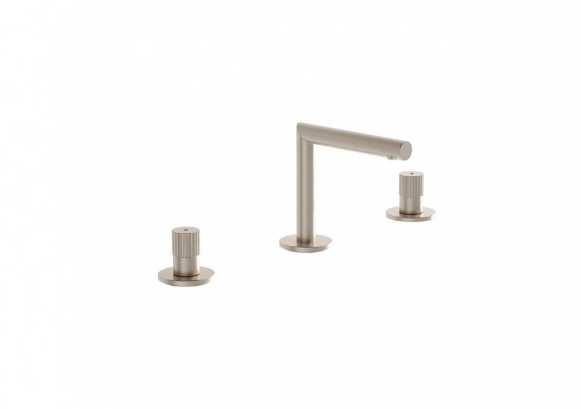 Origin mitigeur lavabo BC, sans garniture de vidage, surface nickel brossée - A4258334 - Vitra