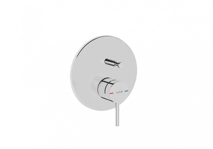 Origin mitigeur bain / douche à encastrer, surface chromée - A42620 - Vitra