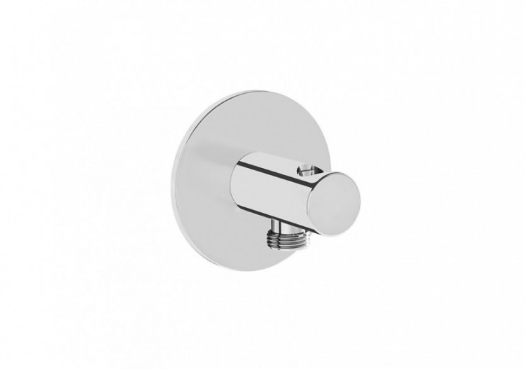 Origin porte douchette avec connection, surface chromée - A42625 - Vitra